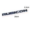Автомобильный металлический корпус логотип наклейки значки эмблемы наклейка для Wrangler Rubicon Unlimited 4x4 JK JL JT 2021 2022 2023 2024 части