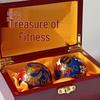 Qiu Qiao Solid Wood Baoding Hand Massage Balls