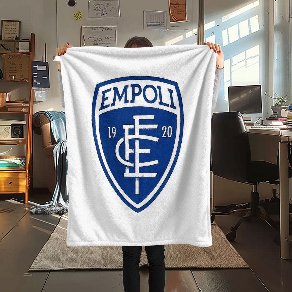 Empoli logo FlAannel Blanket, High quality Comfortable for All Seasons, Home Decor, Warmth and Comfort