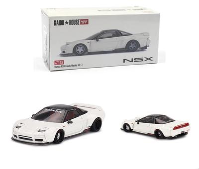 MINI GT коллекционная литая модель автомобиля Honda NSX Kaido Works V2 White Limited Edition литая модель автомобиля Kaido House KHMG148 1/64