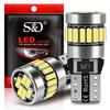 2 шт. Светодиодные лампы W5W T10 Canbus 4014 24SMD 168 194 LED 5W5 Для салона автомобиля, купола, чтения, подсветки номерного знака, сигнальная лампа 6000K Белый