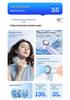 T235 Handheld Portable Ice Compress Fan with Digital Display and USB-Powered Semiconductor Cooling