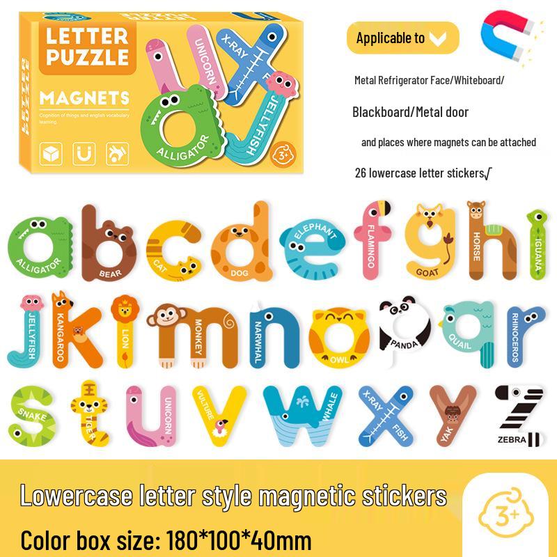 Magnetic Puzzle Set - Educational Toy for Children Aged 2-6