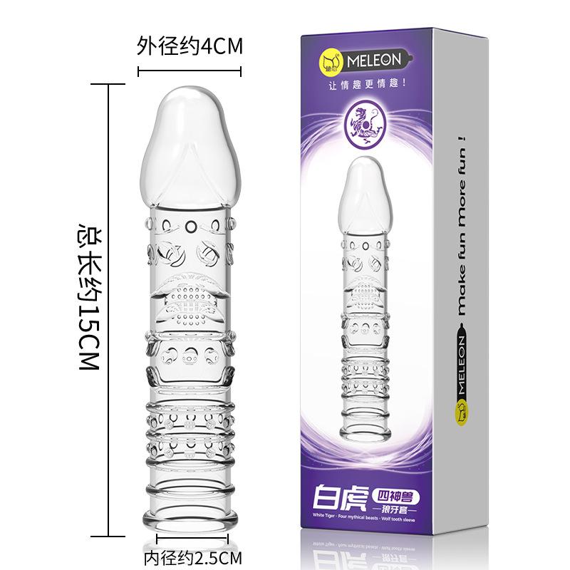 Мужской пенис Чехлы Удлинитель Презервативы Игрушки для взрослых Силиконовый палец Насадка для члена Стимуляция клитора Блокировка Кольца для пениса Секс-игрушки для мужчин