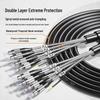 Outdoor Armored Single-Mode 4-Core FC-FC Fiber Optic Cable