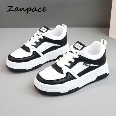 2024 Новые дышащие кожаные кроссовки Весенне-летняя повседневная женская обувь Большой размер 42 Увеличение роста Носить Обувь слипоны