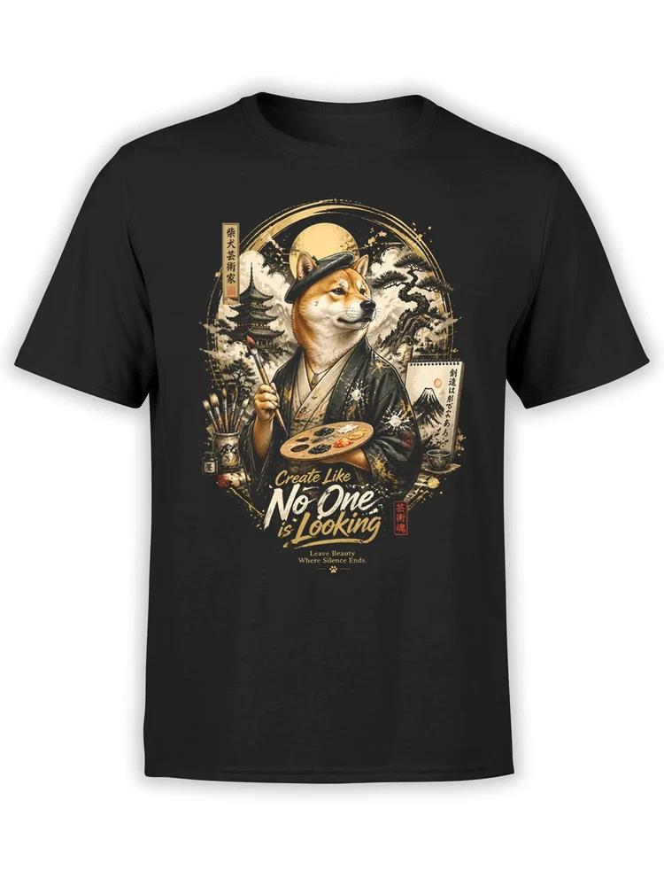 Quiet Creator Shiba Inu TShirt Unisex