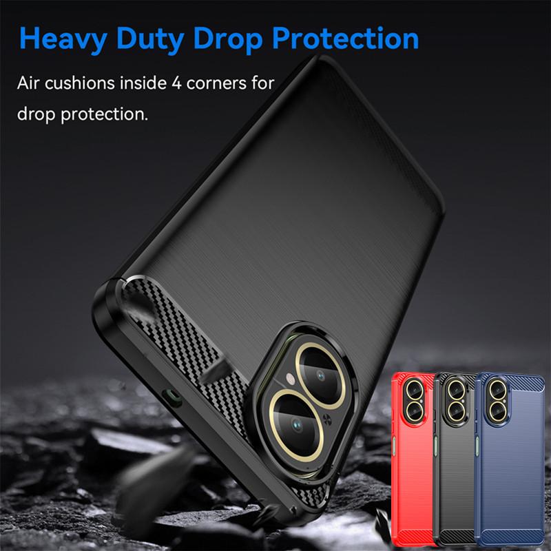 Гибкий чехол из ТПУ для Realme C67 C55 C53 C51 Защитный чехол для Realme C35 C33 C31 C30 C30S Ударопрочный чехол Fundas Coque Capa