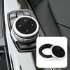 Fit For BMW 1 3 5 7 Series X1 X3 F25 X5 E70 X6 E71 F30 F10 F07 E90 F11 E92 F20 Car Multimedia Buttons Cover iDrive Stickers