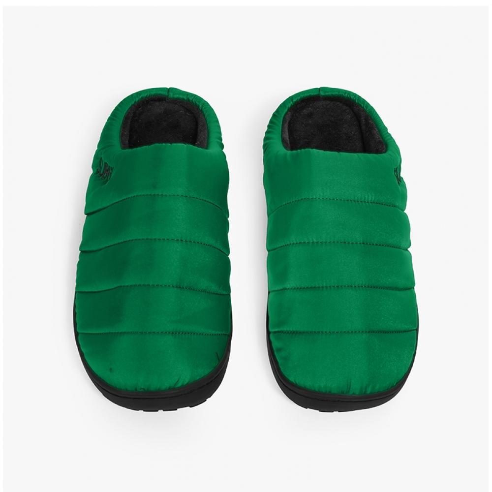 Subu Green Sb 16 Пуховые стеганые тапочки