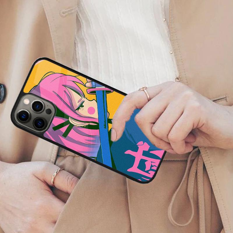 Samurai anime girl Magnetic Phone Case For APPLE iPhone 17 Air 16 14 13 12 Pro Max 15 Plus Wireless Charge With MagSafe Cover