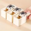 Wooden Spider Prank Box Handcrafted Joke Box Perfect For People Halloween Christmas Gift Thanksgiving Day