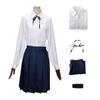 Anime BOCCHI THE ROCK! Yamada Ryo Cosplay Shirt Skirt Tie Socks Wig  Uniform Suits Halloween Christmas Costumes