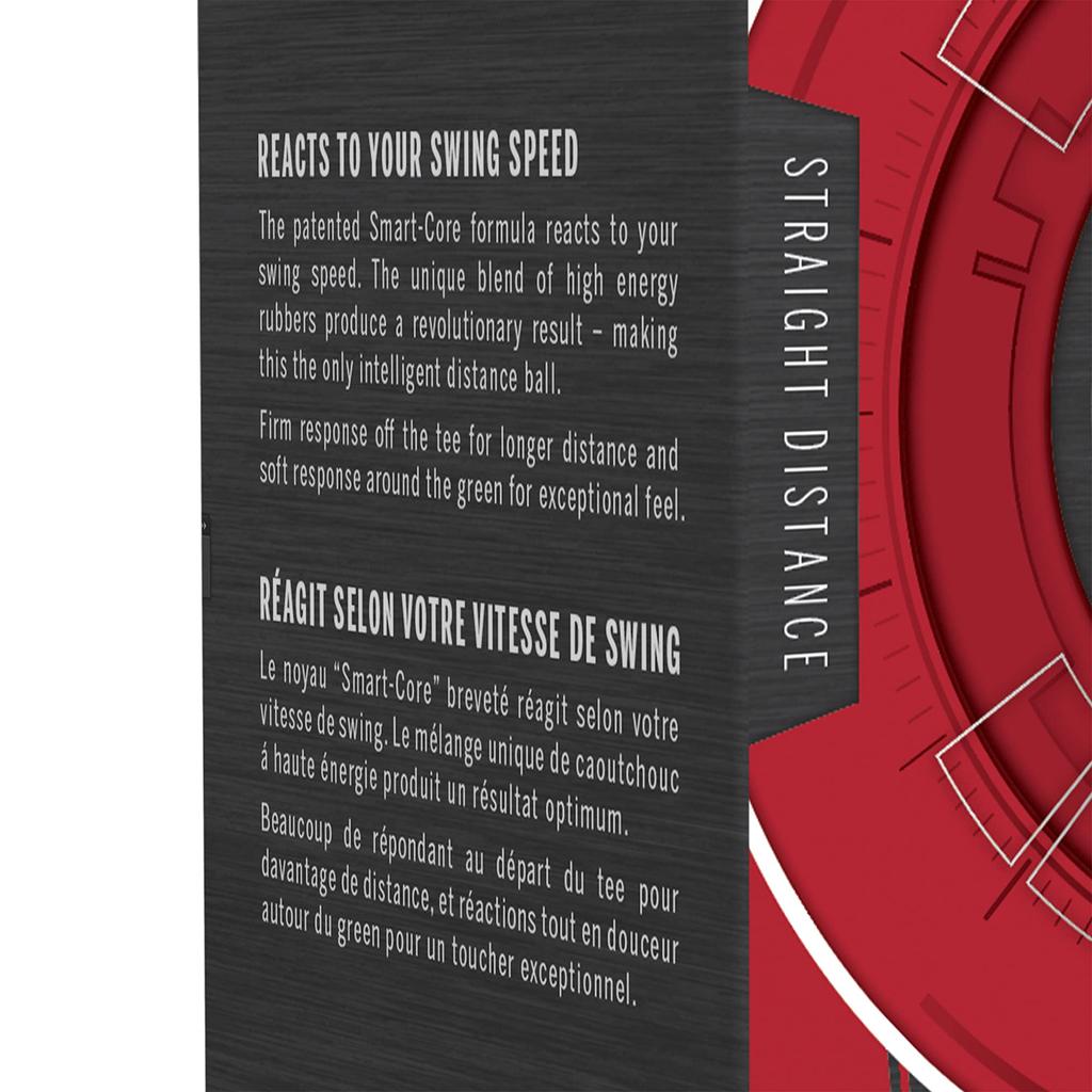 Wilson Мячи для гольфа Smart Core, набор из 24 штук, белый цвет