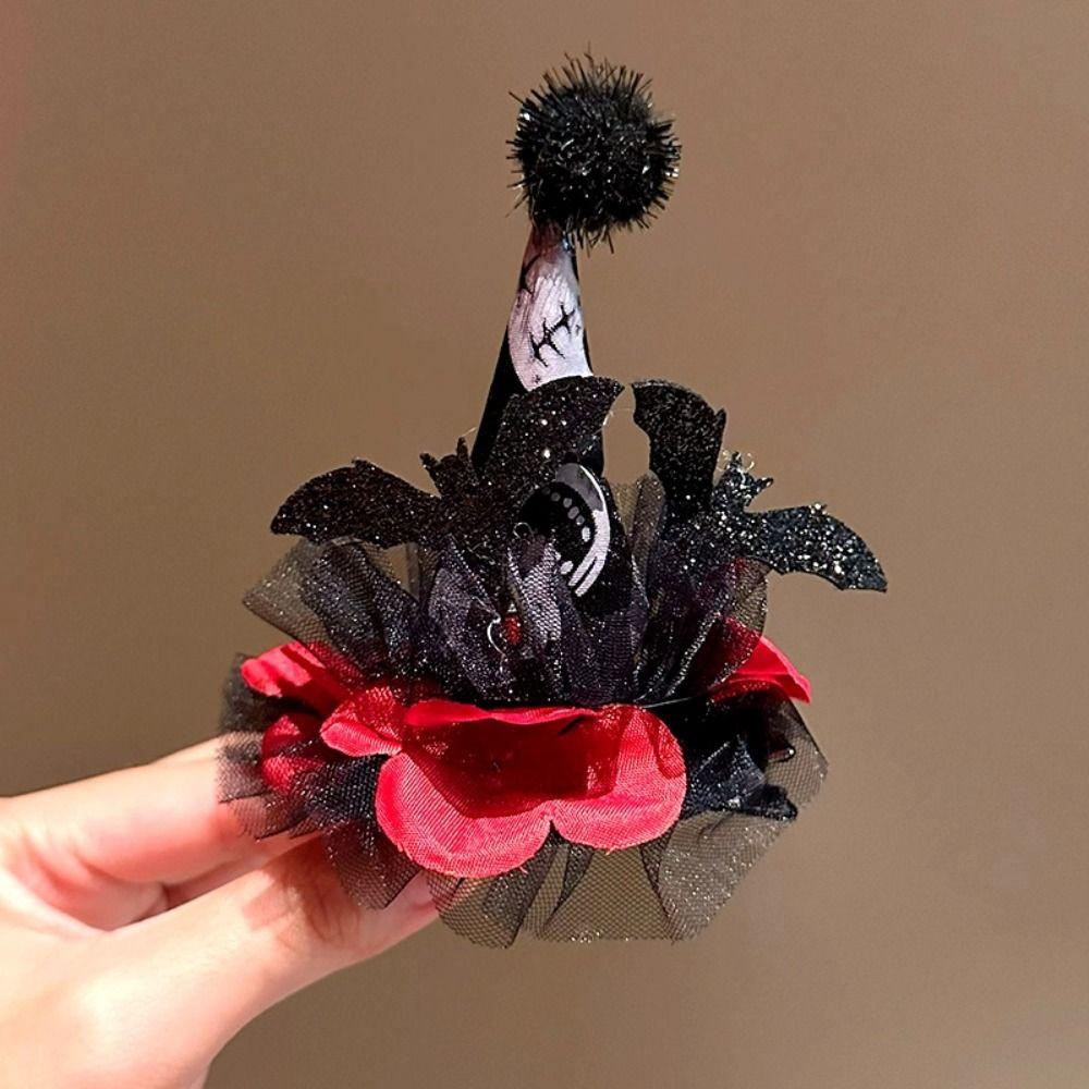 Y2K Halloween Hair Clip Ghost Bat Duckbill Clips Fashion Pumpkin Hair Clips Girl