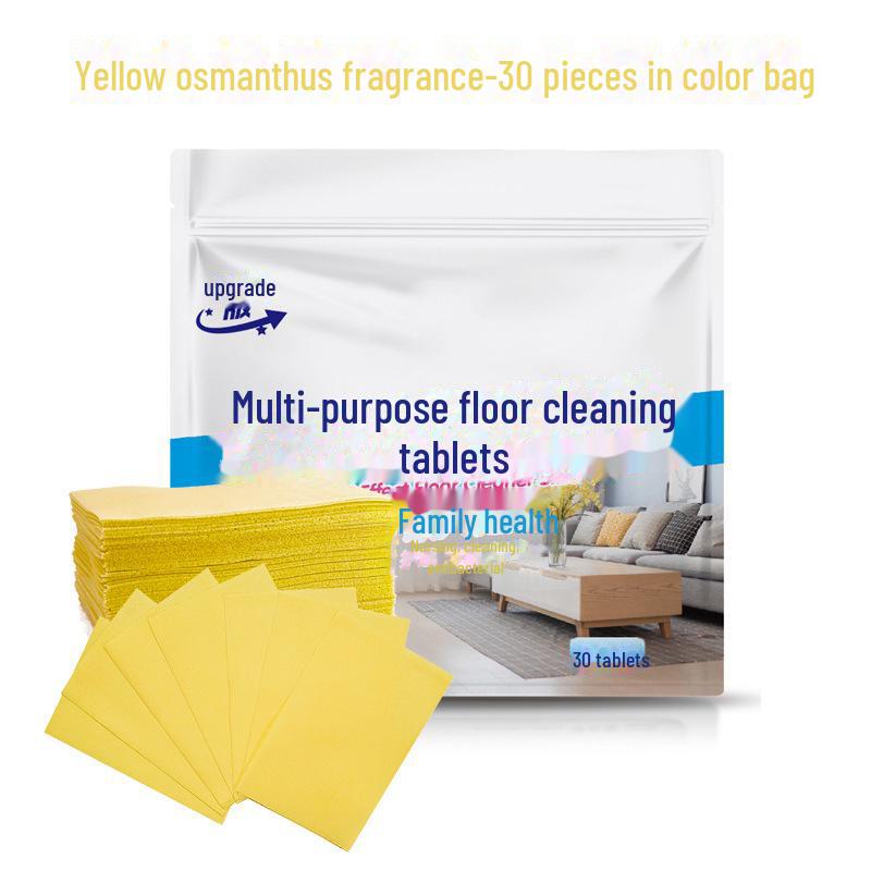 Fragrant Multi-Effect Floor Cleaning Tablets: Strong Decontamination & Brightening for Tile Floors