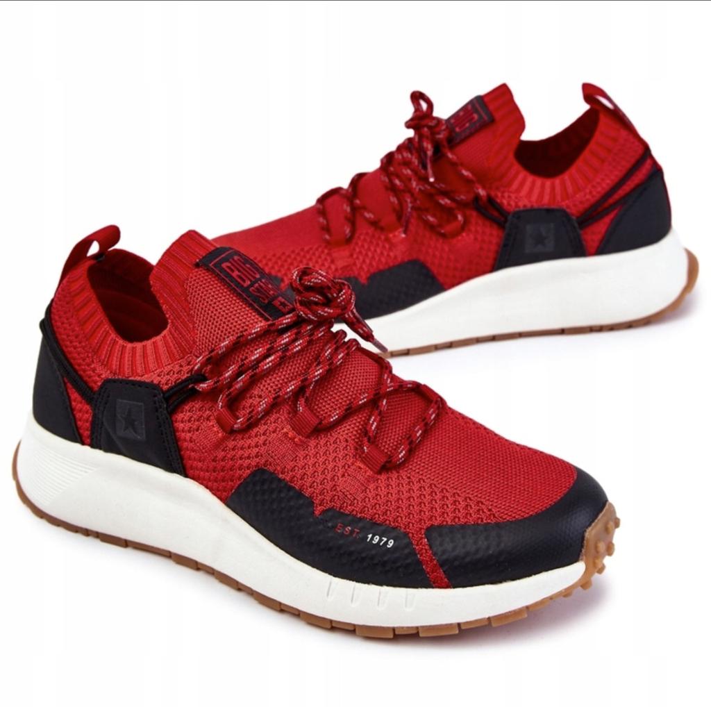 Big Star KK174013 red men's sports shoes comfortable fashionable casual