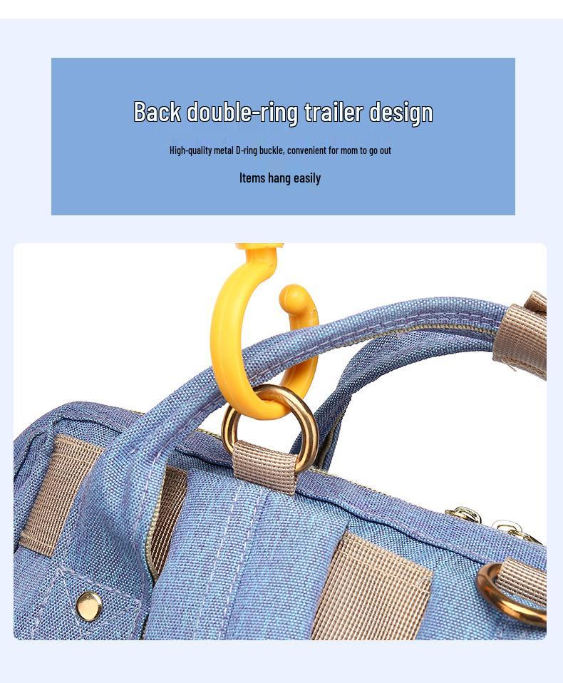 Upgraded Multifunctional Mother & Baby Diaper Backpack