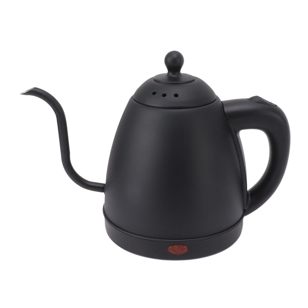 Электрический чайник с изогнутой шеей 1,2 л из нержавеющей стали 304, безопасный кофейник для заваривания кофе