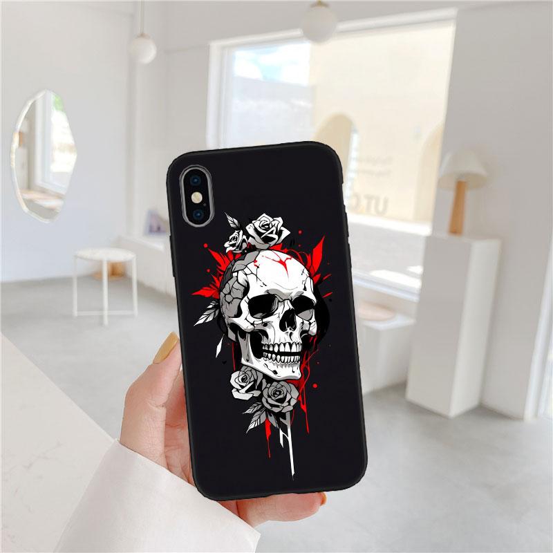 BF97 Скелет Череп Жнец Мягкий Чехол для Телефона для Redmi Note 13 14 Pro+ Plus A3 A3X 13X 13C 13R 14S 14C 14R