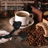 Coffee Scoop Funnel for K Cup Pods 2 Tbsp Capacity Easy-Scoop Leveler Reusable No-Spill Funnel Multipurpose Spoon for Ground Coffee Protein Powder Tea