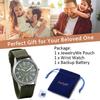 Часы JewelryWe Kids, модные, повседневные, деловые, с нейлоновым ремешком, аналоговые, спортивные, кварцевые, сплав, подарок на день рождения, подарок на день рождения, детские