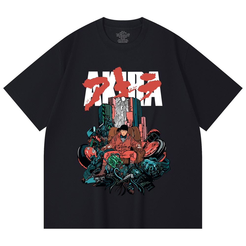 230 Gsm 100% Cotton Akira V1 Print Unisex Heavy Cotton T Shirt