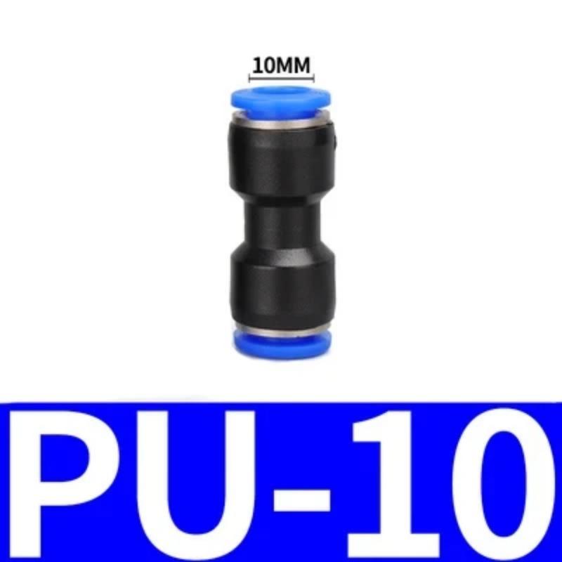 1PC PU PG пневматический быстроразъемный пластиковый шланг воздушная труба 4 6 8 мм 10 мм 12 мм 14 мм 16 мм прямое редукционное газовое быстроразъемное соединение