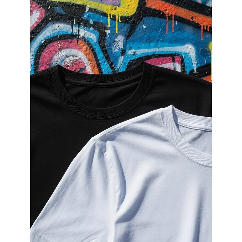 Men'S Black T-Shirt with Cartoon Character And Text Holla Die Gewaltfee Print for Casual Wear