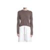 Moncler x Rick Owens Biker Round Neck Sweater Dust Women Tops Tan MU02D9C01-M4281-25X