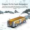 Для M.2 e Disk Радиатор Тепловая трубка SSD Радиатор NVMe Жесткий диск 2280 22110 Полностью медный радиатор