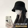 Women's large-sized fisherman hat2023Bucket hat, sun protection, large size, suitable for large faces and round faces