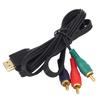 3ft HDMI Male To 3 RCA Male Audio Video Converter Component AV Adapter Cable