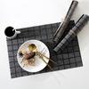 New Nordic plaid dining table mat waterproof and oil-proof leave-in PVC home hotel restaurant anti-scalding placemat