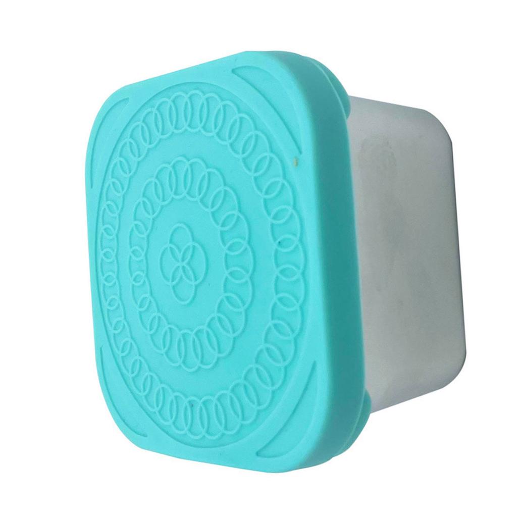 304 Stainless Steel Crisper Lunch Box for Children Silicone Lid Sealed Snack Containers Box Portable Square Sauce Cup