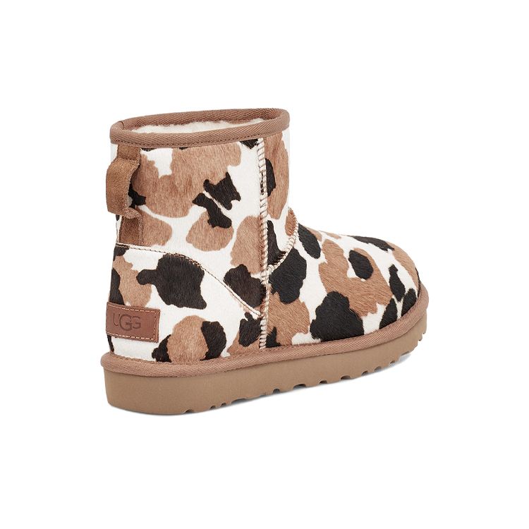 UGG Classic Mini Boot Cow Print (Womens) Women Sneakers 1123353-CHE