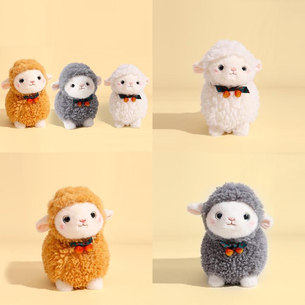 Милая овечка из плюша с наполнителем из полипропиленового хлопка для подарка детям и коллекционеров