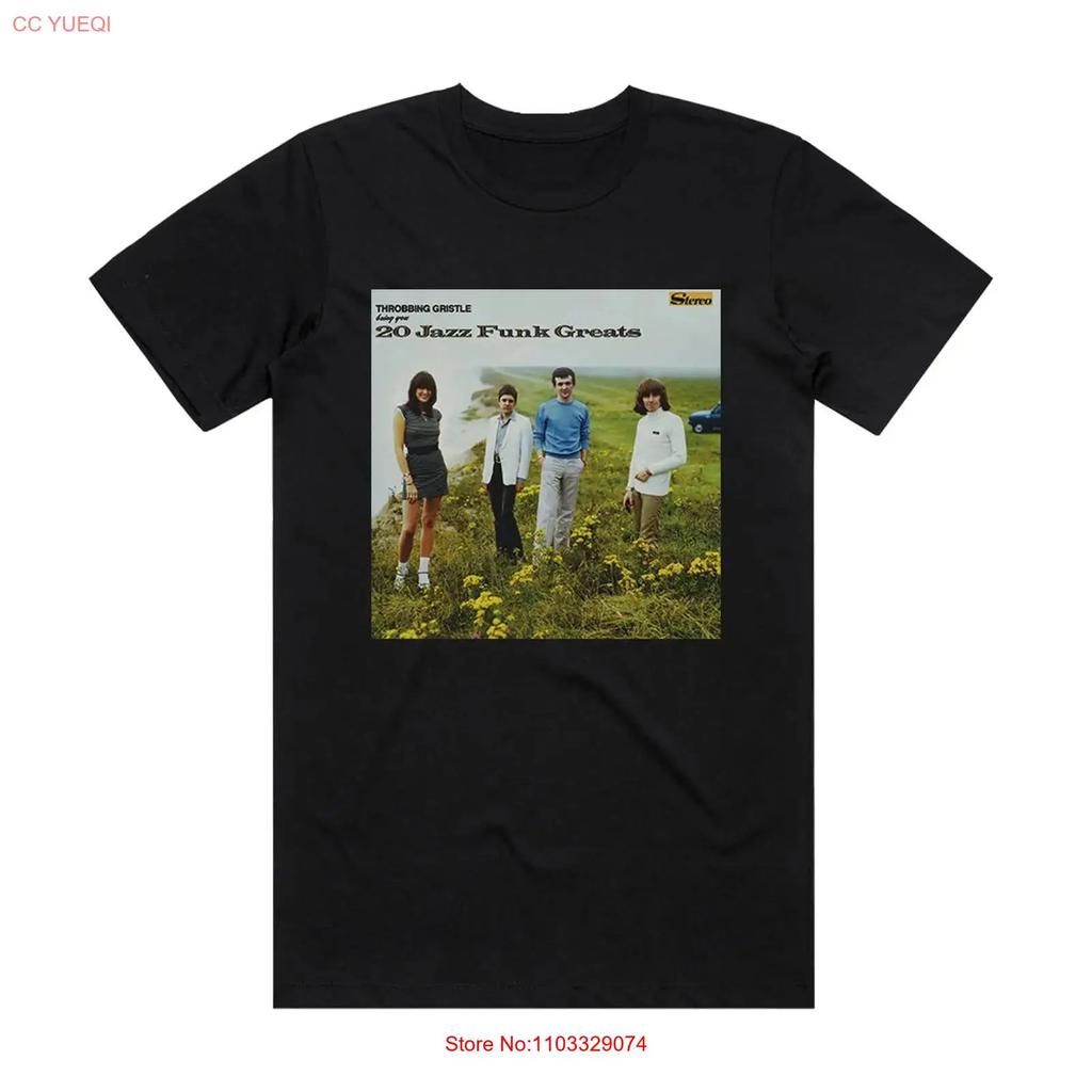Throbbing Gristle 20 Jazz Funk Greats Album Cover T Shirt Black S 5XL HS75 vintage Washed Unisex graphic Breathable
