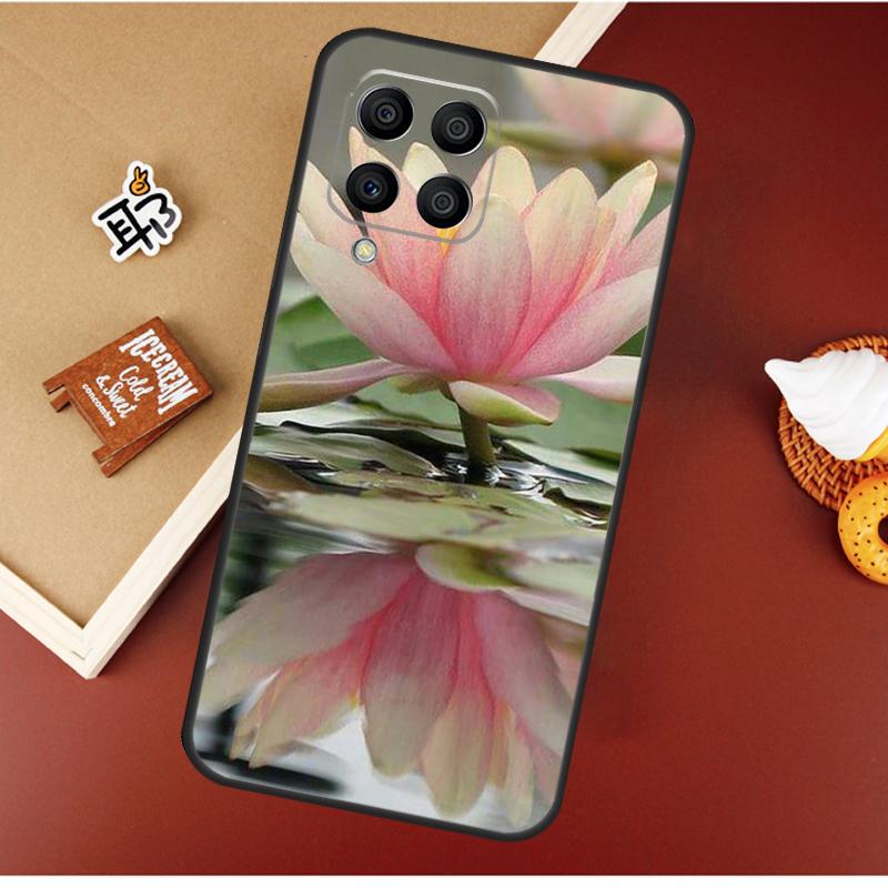 Flower Lotus Case For Samsung Galaxy M13 M53 M51 M31 M11 M14 M34 M54 M12 M32 M52 M16 M36 M56 M15 M35 M55