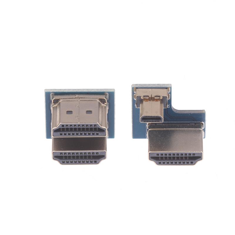 Micro 1.4 Male To Male Bidirectional Connector Adapter For Raspberry Pi 4B 3B Monitor Projector Video Transmission