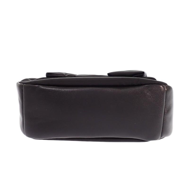 Prada 1BC241_RP0C_F0002_V_OXO Сумка 2 в 1 из черной кожи/нейлона Женская