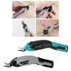 Ткань Электрические Ножницы Канцелярский Нож для Кожи DIY Поделки Картонные Ножницы
