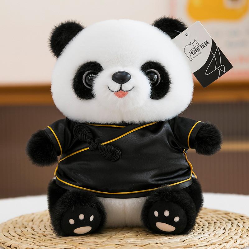 Panda Cartoon Plush Toy For Childrens Room Decor And Play
