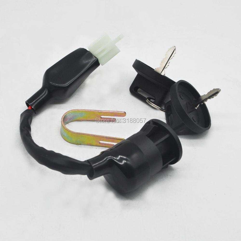 Ignition Key Switch Main Switch for Polaris Outlaw 50 90 110 Sportsman 90 110
