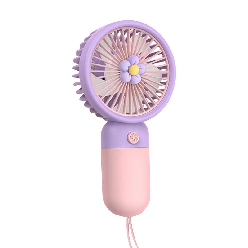 USB Mini Wind Power Handheld Fan Convenient And Ultra-quiet Fan High Quality Portable Student Office Cute Small Cooling Fans