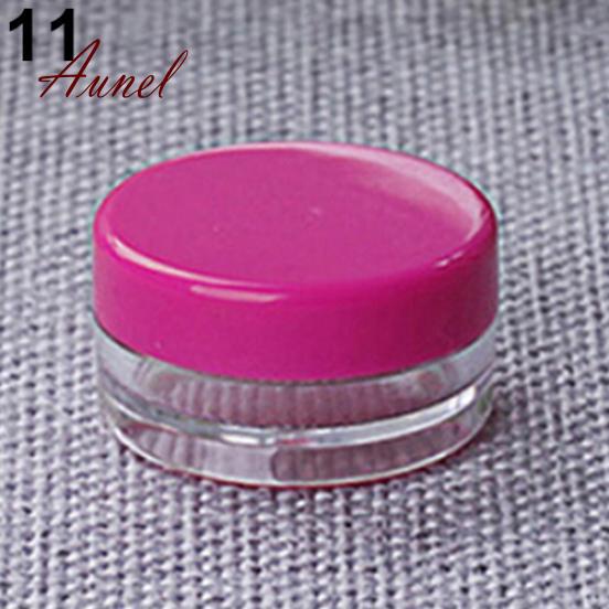 Мини-круглая пустая бутылка-бутылка-бутылка-контейнер для косметики