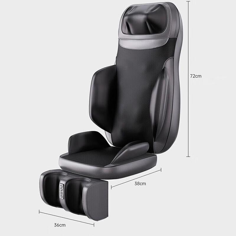 AUX Luxury Full-Coverage Back & Waist Massage Cushion