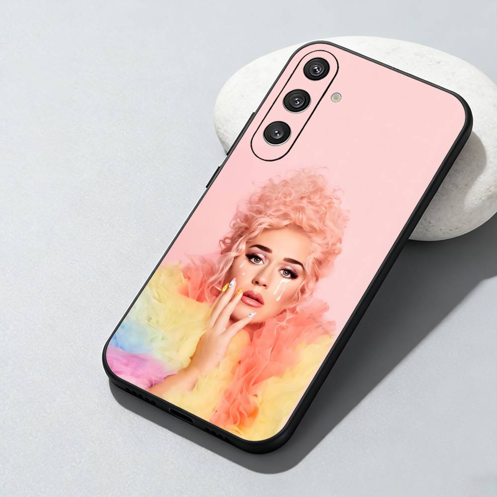Colorful Pop K-Katy PerryS Singer Phone Case For Samsung Galaxy A73,A72,A71,A70,A52,A51 Others Soft Black Cover