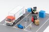 TOMYTEC The Truck Collection Truck Collection Logistics Site Truck Set B Kyuso Shipping