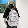 New Student Schoolbag Niche Graffiti Couple Cute Backpack Student Large Capacity Backpack